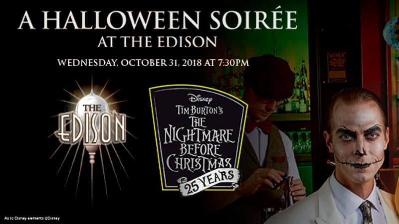 Halloween Soir&eacute;e at The Edison