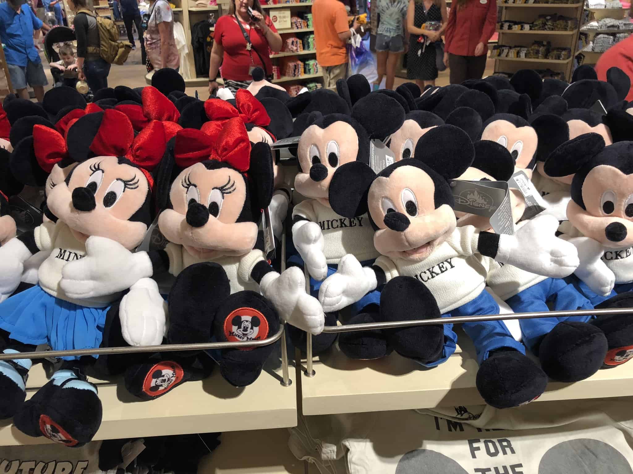 Vintage Mickey Mouse Club Mickey and Minnie Plush, $21.99 each
