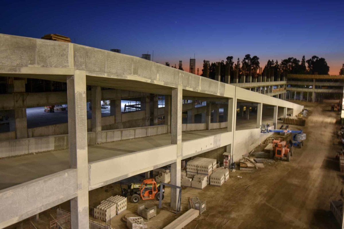 Disneyland's New Parking Structure Construction Progress