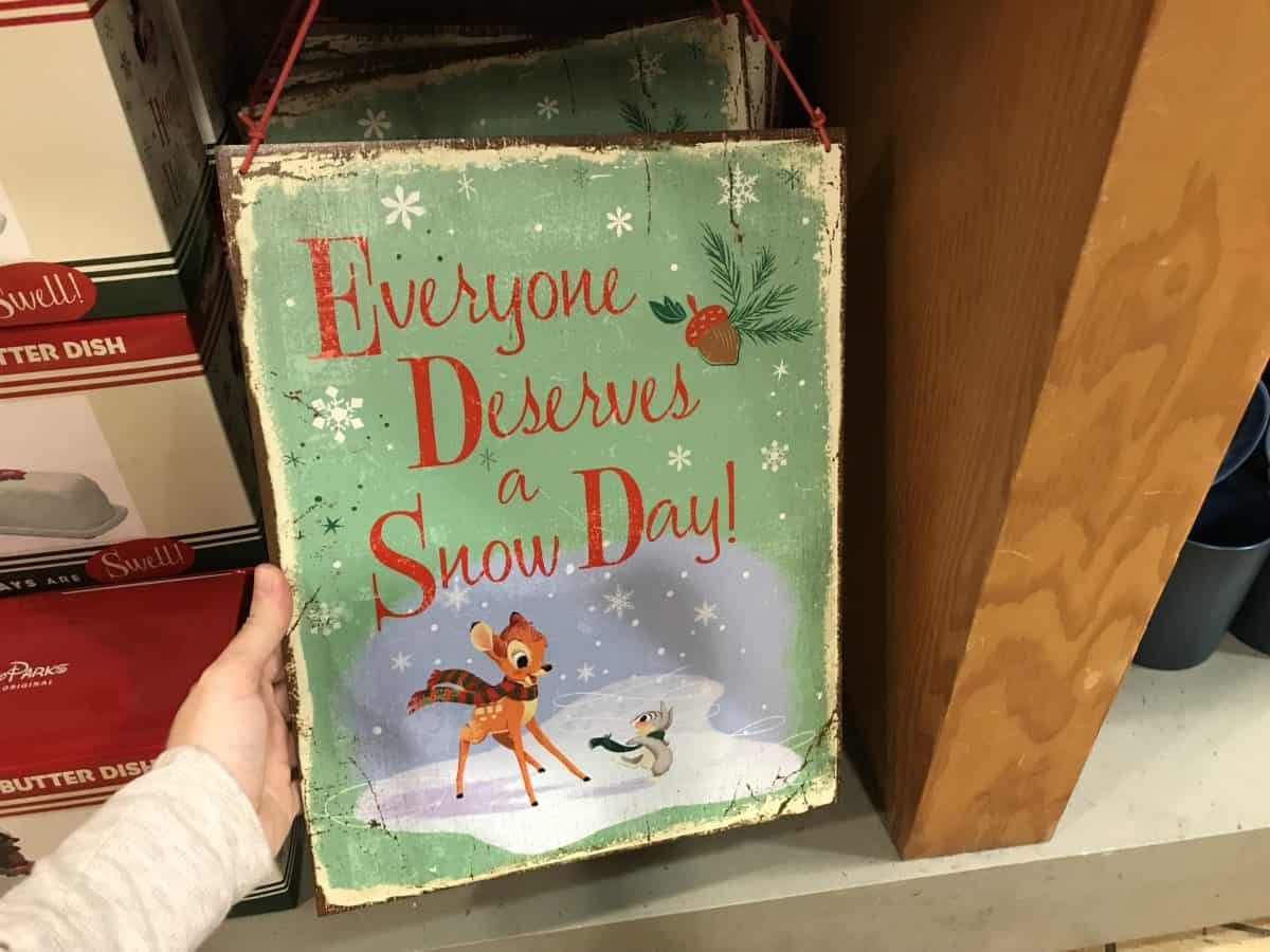 Bambi Decorative Sign