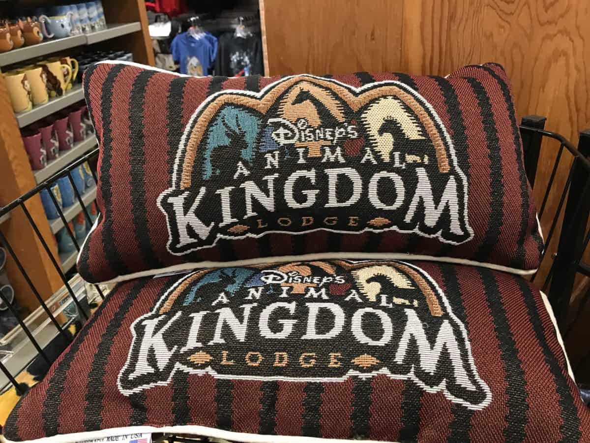 Animal Kingdom Lodge Pillow