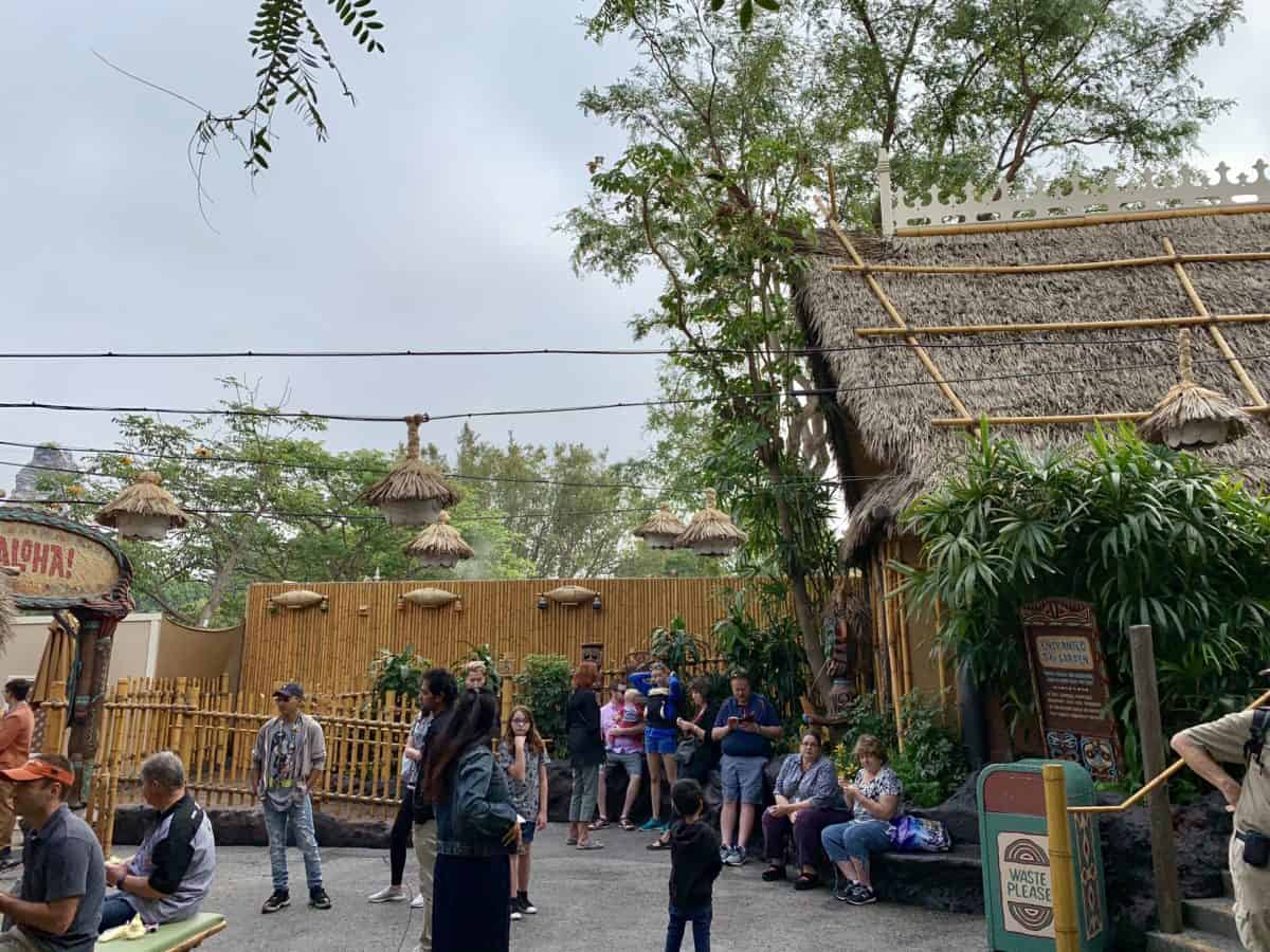 Disneyland Enchanted Tiki Room Updates with Wheel Chair Access Ramp