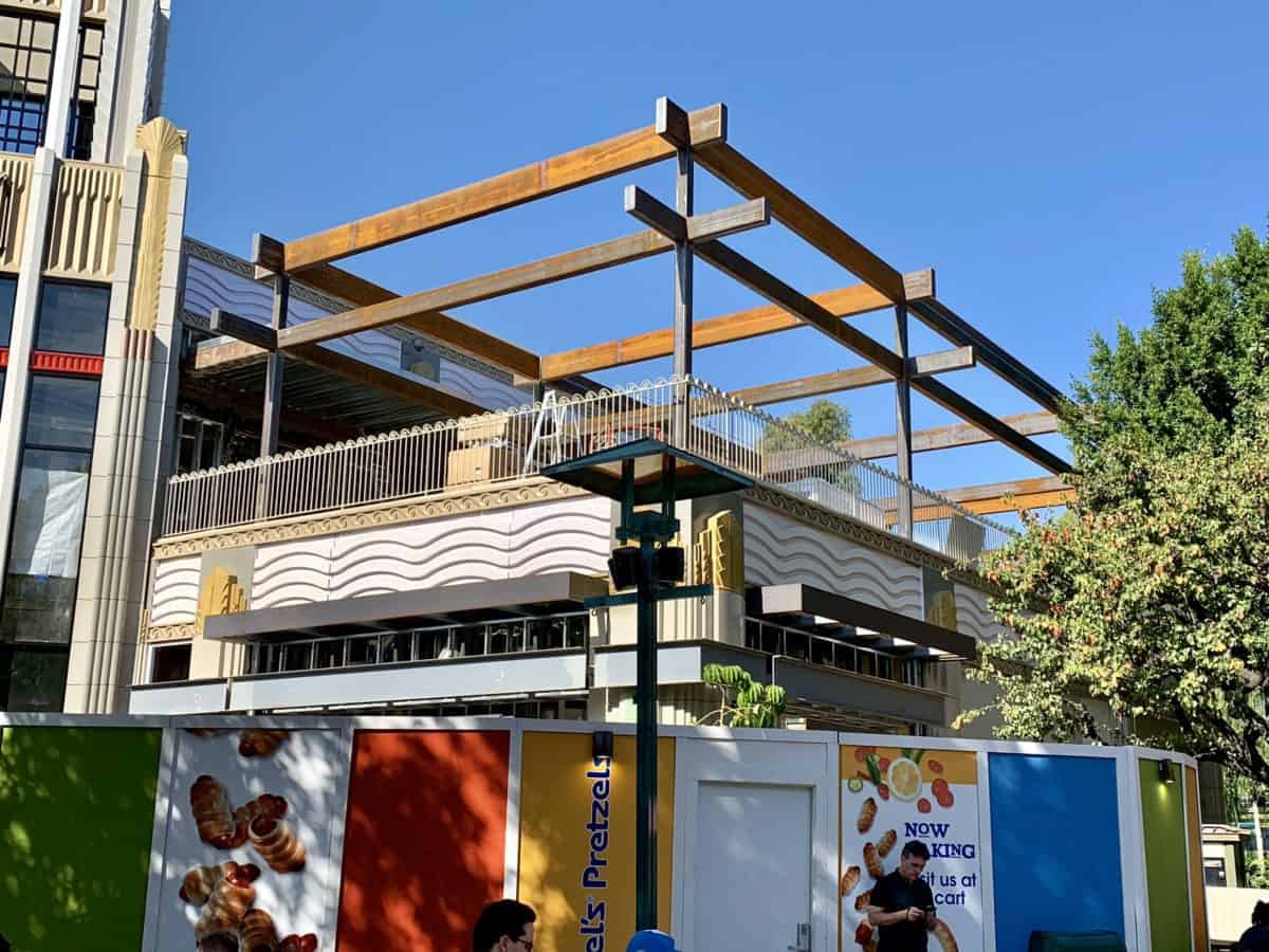 Disneyland Downtown Disney Ballast Point Brewery Construction Update Progress