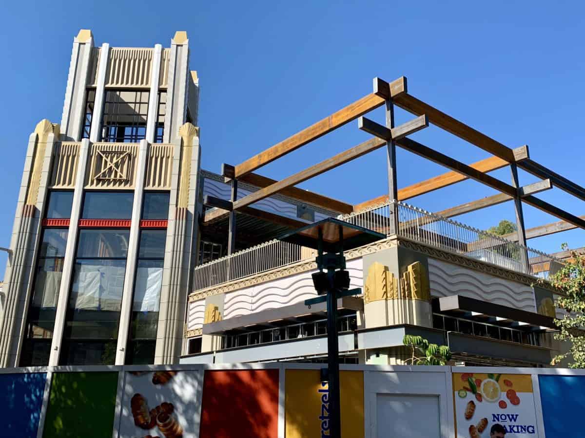 Disneyland Downtown Disney Ballast Point Brewery Construction Update Progress