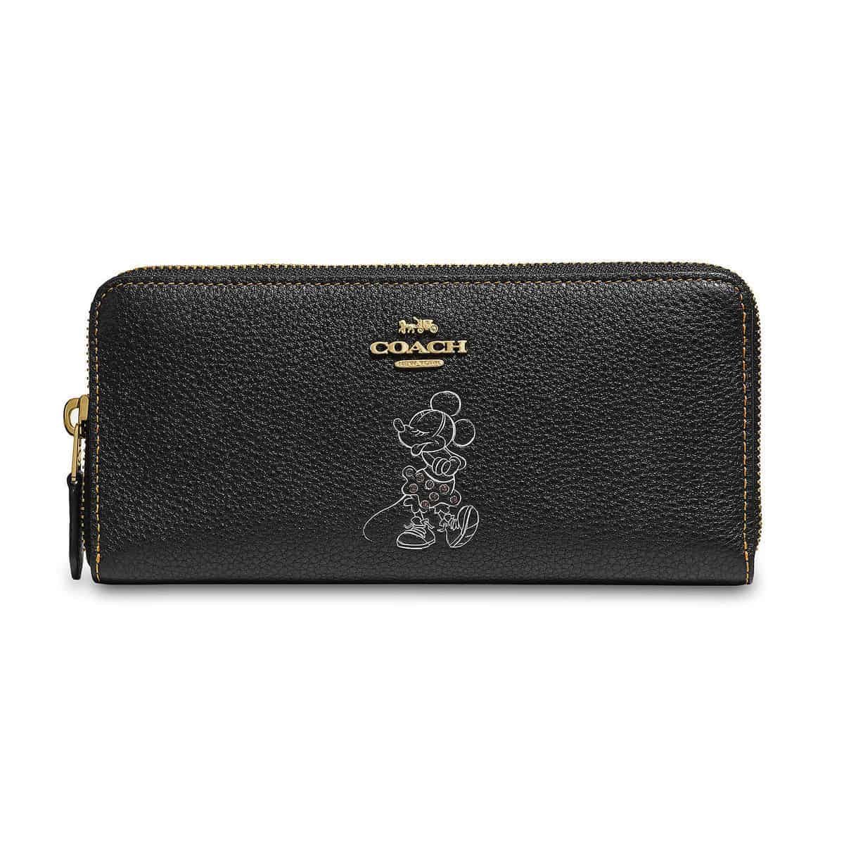 Photo of the Disney x Coach Minnie Mouse Collection Accordion Zip Wallet