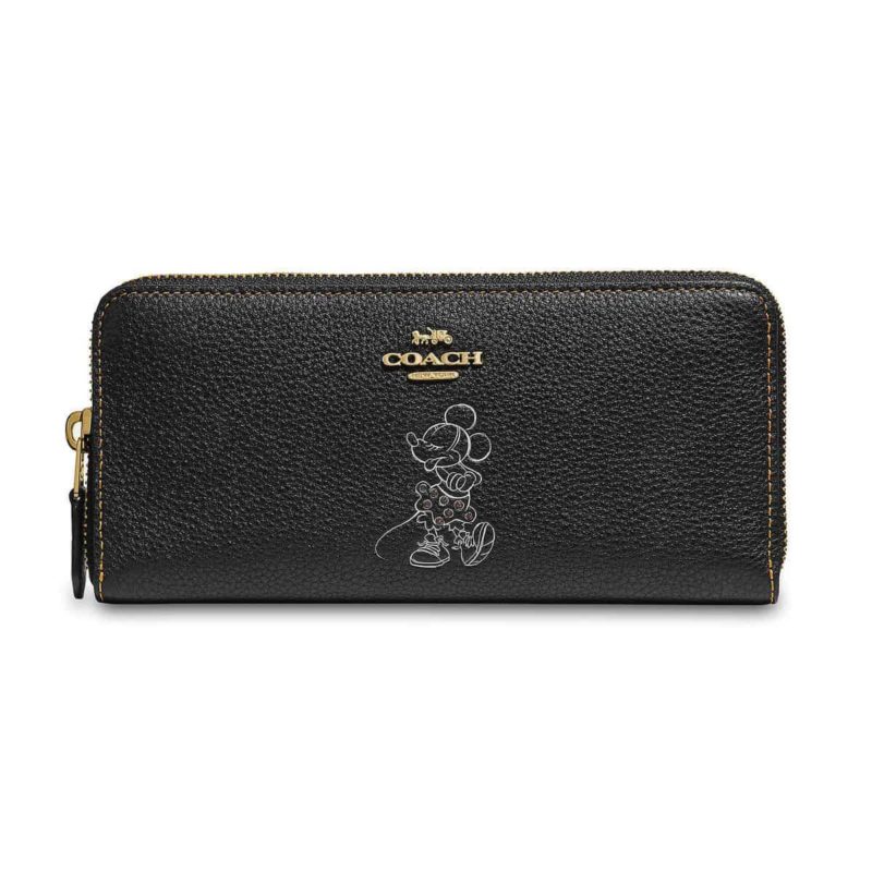 Photo of the Disney x Coach Minnie Mouse Collection Accordion Zip Wallet