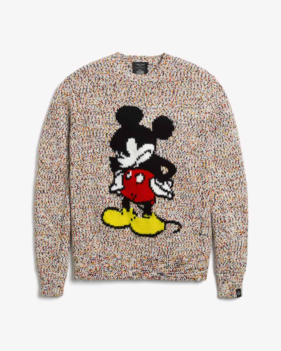 Mickey Mouse sweater from rag & bone's Mickey Mouse 90th collection