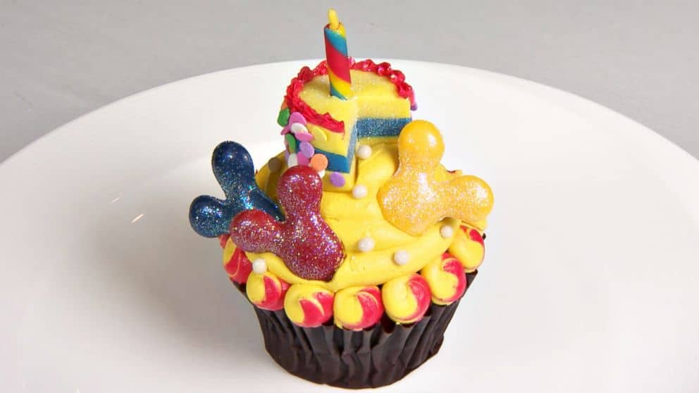 Mickey's 90th Cupcake