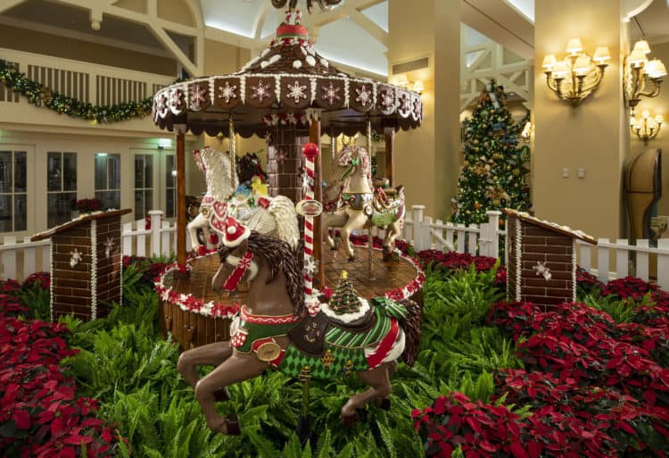 Beach Club Carousel Gingerbread 