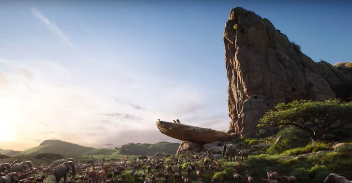 Disney's The Lion King 2019 Trailer Screen