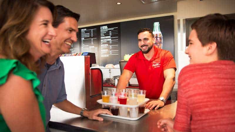 Coca-Cola Store Rooftop Beverage Bar