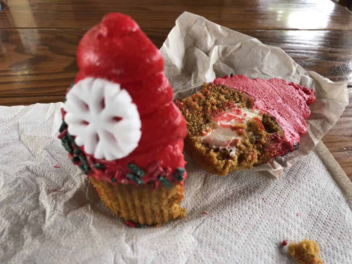 Prep and Landing Gingerbread Cupcake at Hollywood Studios 