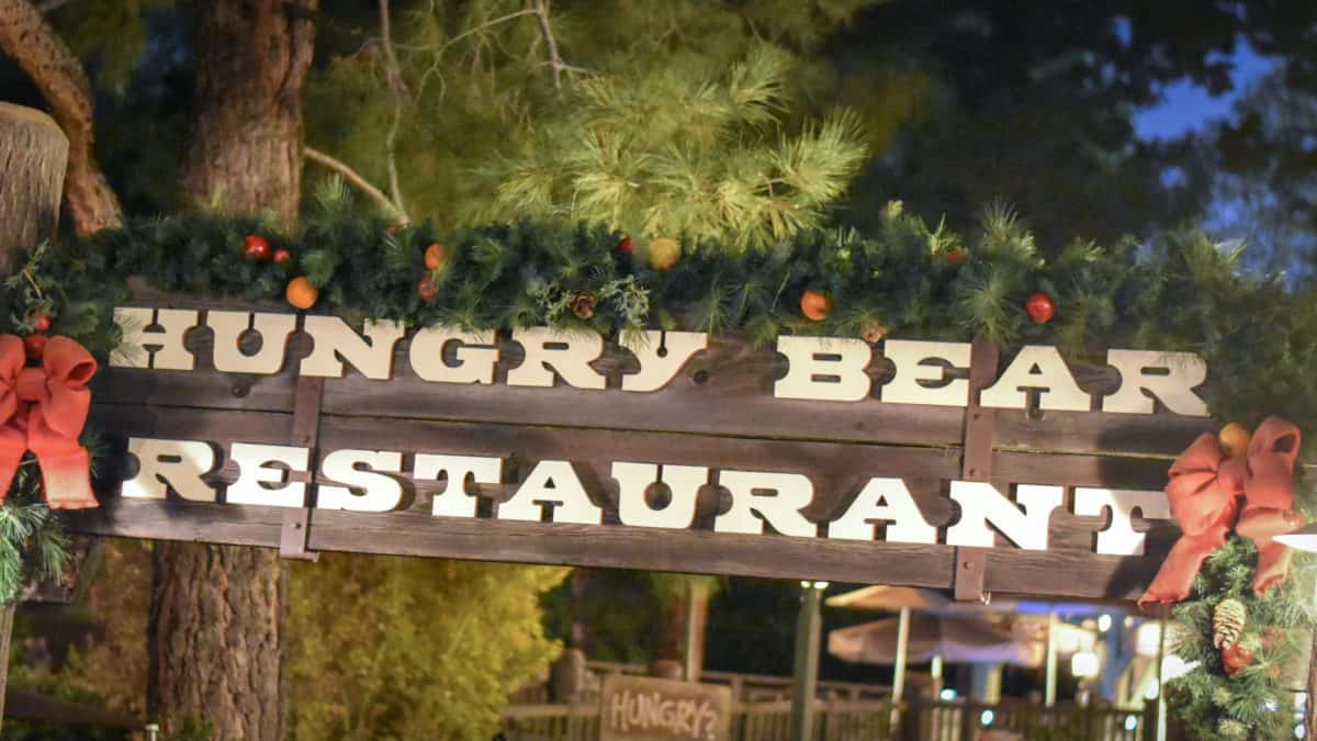 Hungry Bear Restaurant at Disneyland