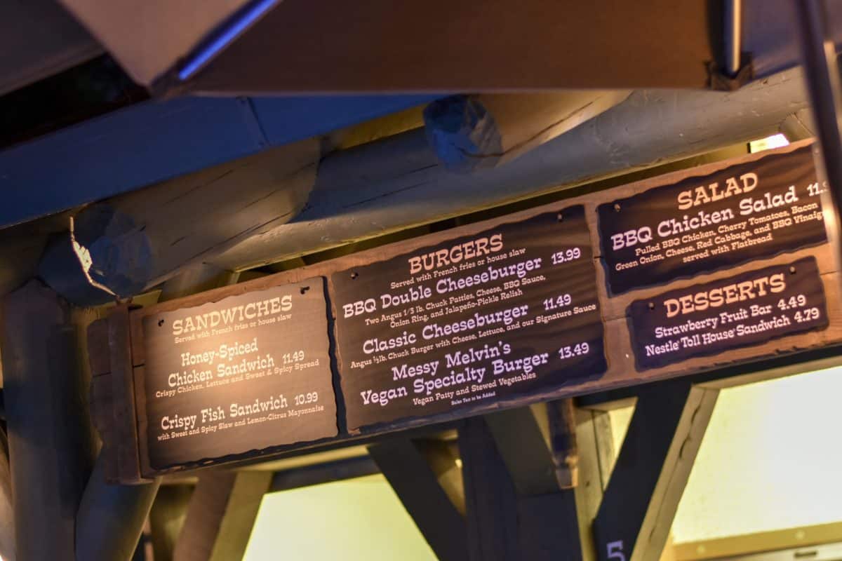 Hungry Bear Restaurant New Menu 11/7