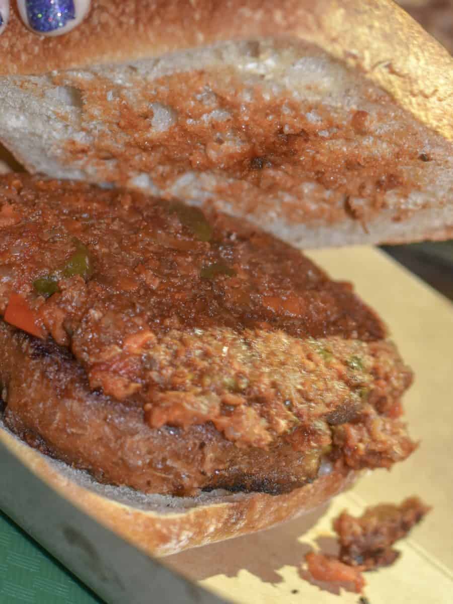 Hungry Bear Restaurant New Vegan Burger