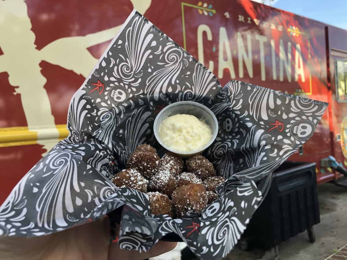 Gingerbread Churro Balls at Disney Springs
