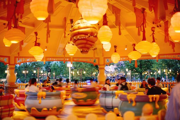 Pooh's Hunny Pot Spin in Shanghai Disneyland