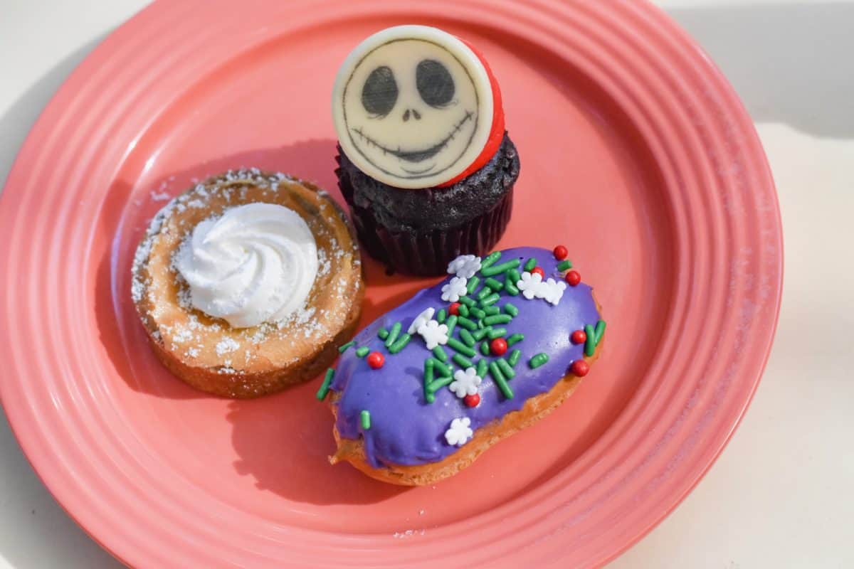 Dessert Trio at Disneyland