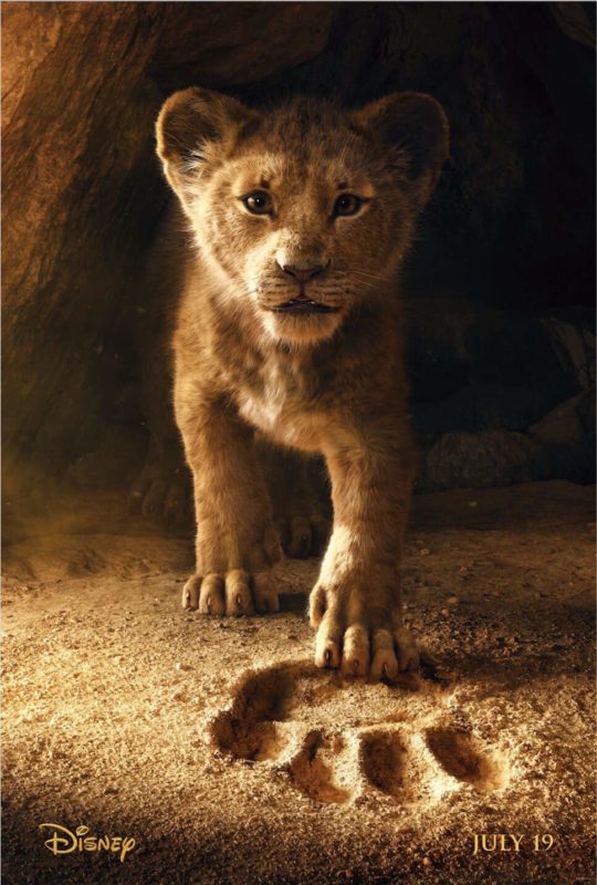 Disney's The Lion King 2019 Simba Poster