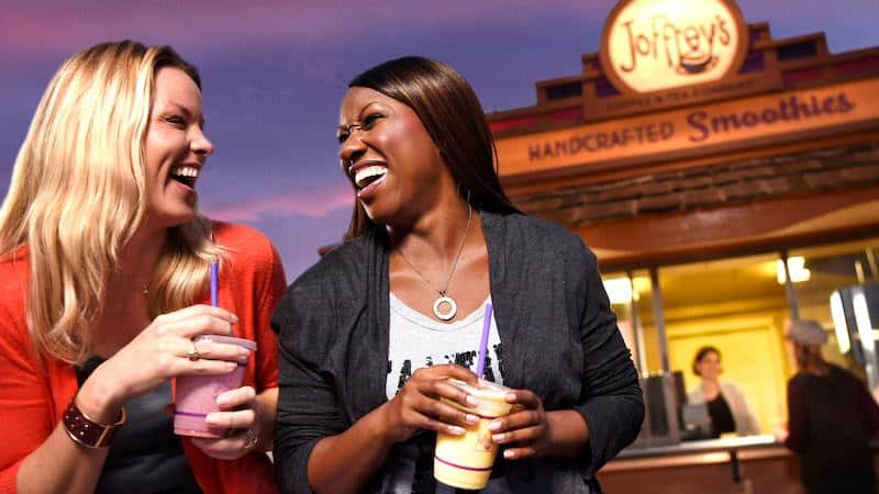 Joffrey's Handcrafted Smoothies Kiosk at Disney Springs West Side