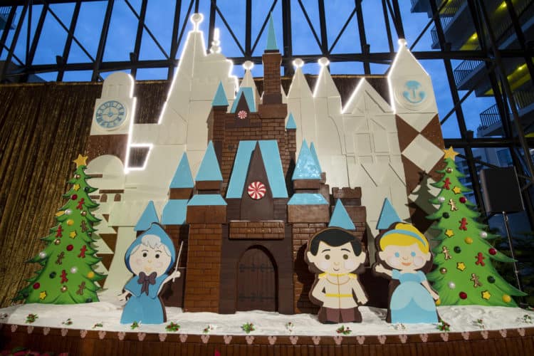 Cinderella Gingerbread Castle at Contemporary Resort