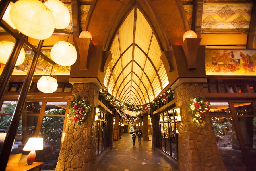 Aulani at christmas