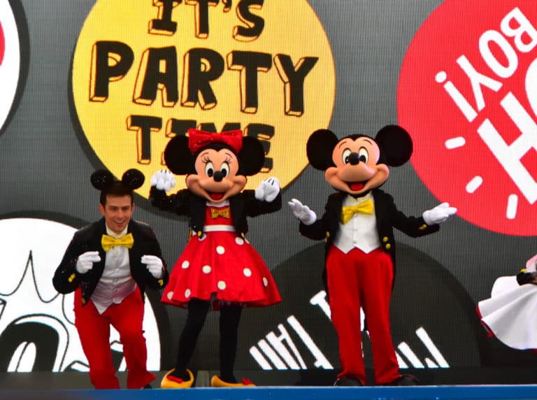 surprise mickey 90th birthday walt disney studios