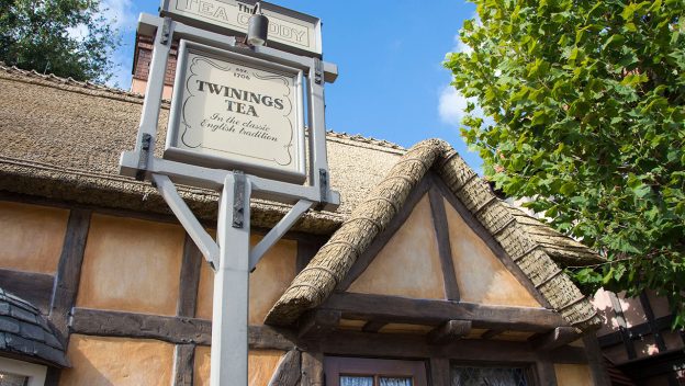 twinings tea at epcot UK pavilion