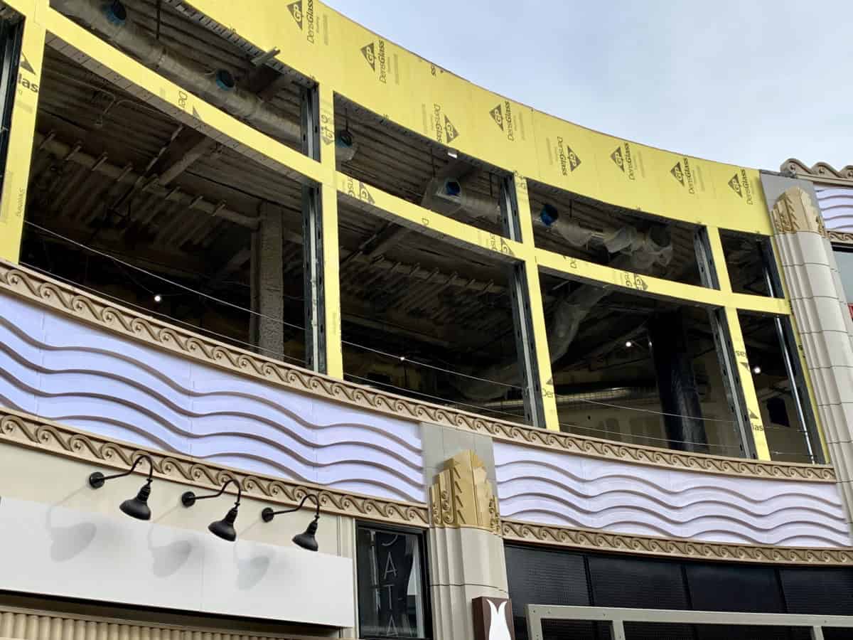 Disneyland Downtown Disney Ballast Point Construction