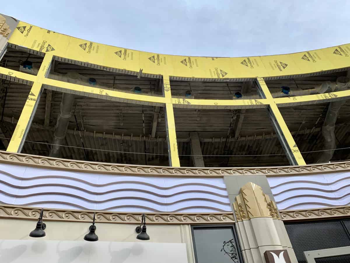 Disneyland Downtown Disney Ballast Point Construction