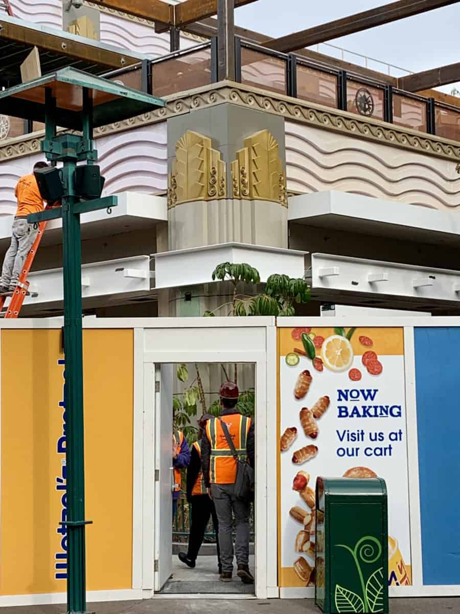 Disneyland Downtown Disney Ballast Point Construction