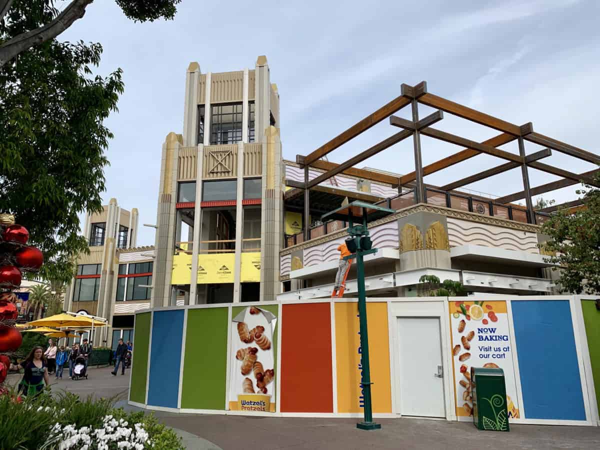 Disneyland Downtown Disney Ballast Point Construction