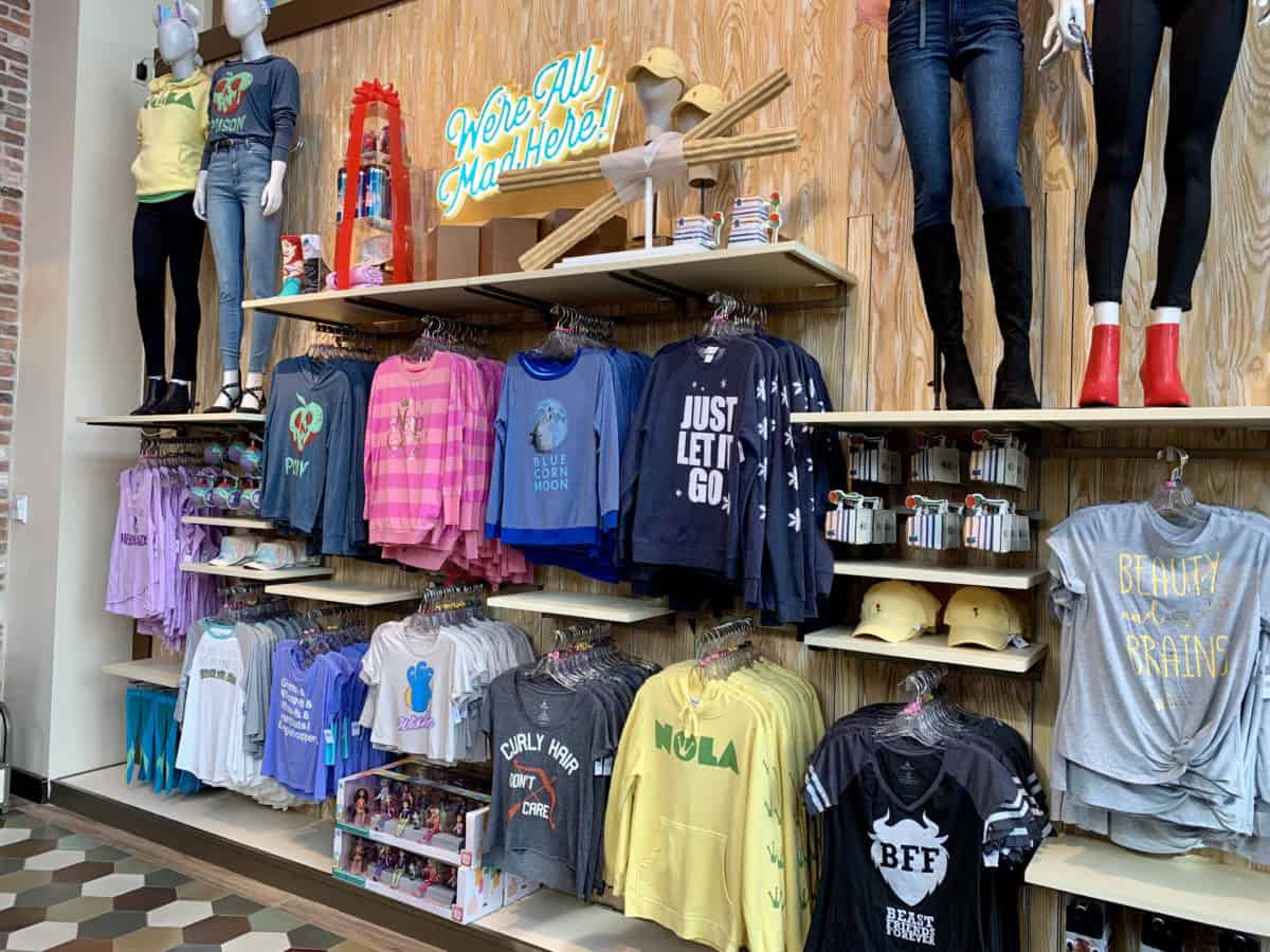 Disneyland Downtown Disney World of Disney Princess Merchandise Ralph Breaks the Internet