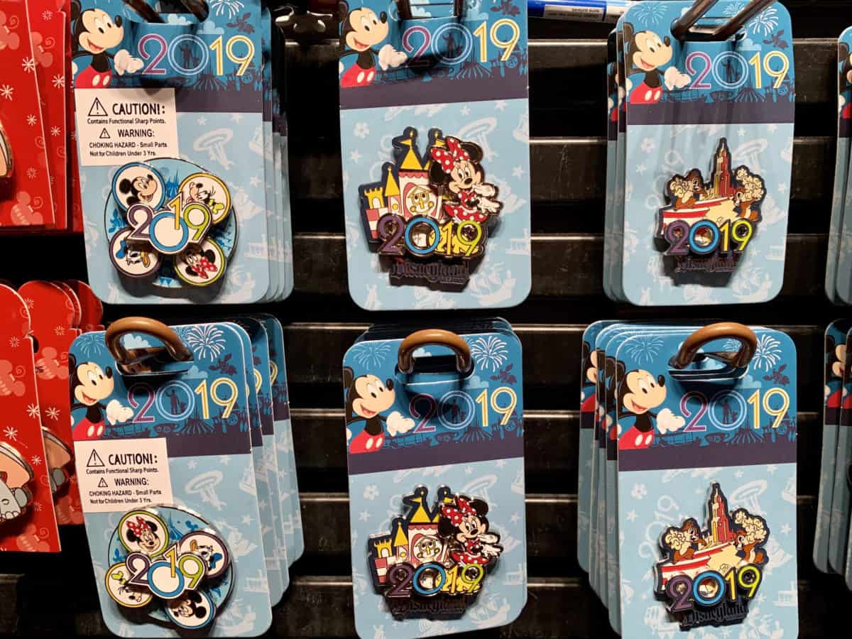 Disneyland Park Resort 2019 Mickey Pins