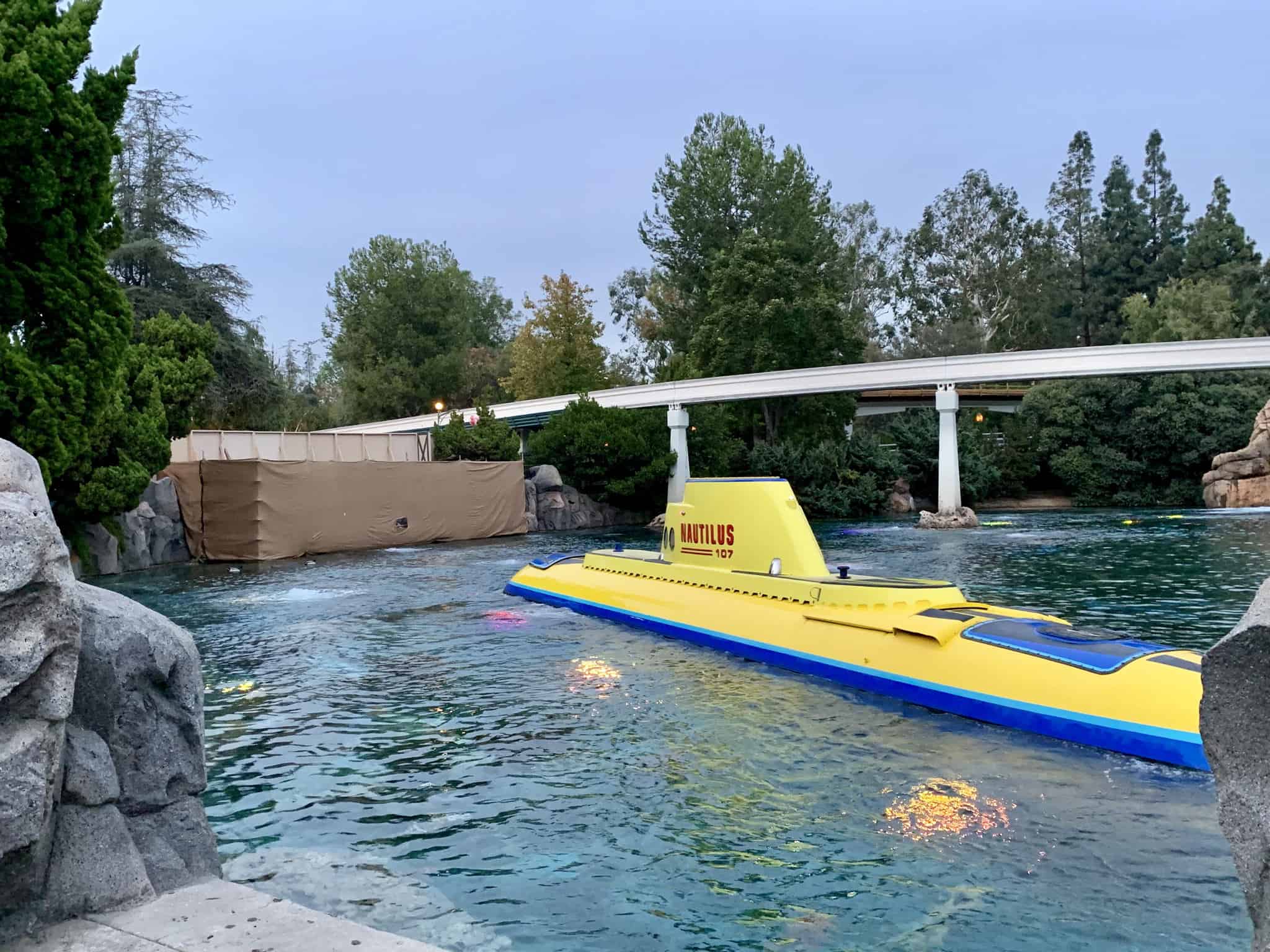 Disneyland Finding Nemo Submarine Voyage Construction