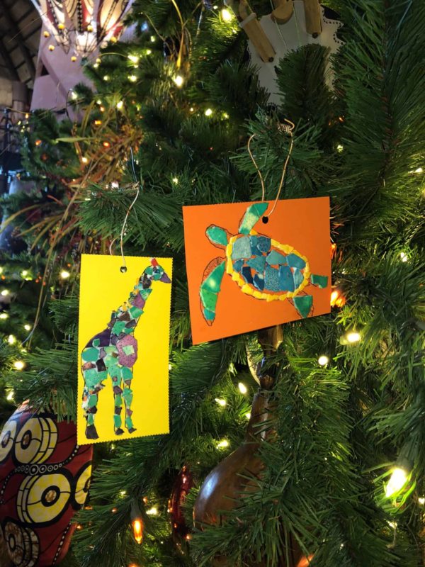 Disney’s Animal Kingdom Lodge Christmas ornament