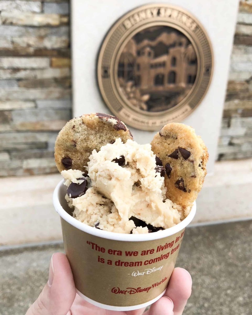 Disney Springs aristocrepes edible cookie dough