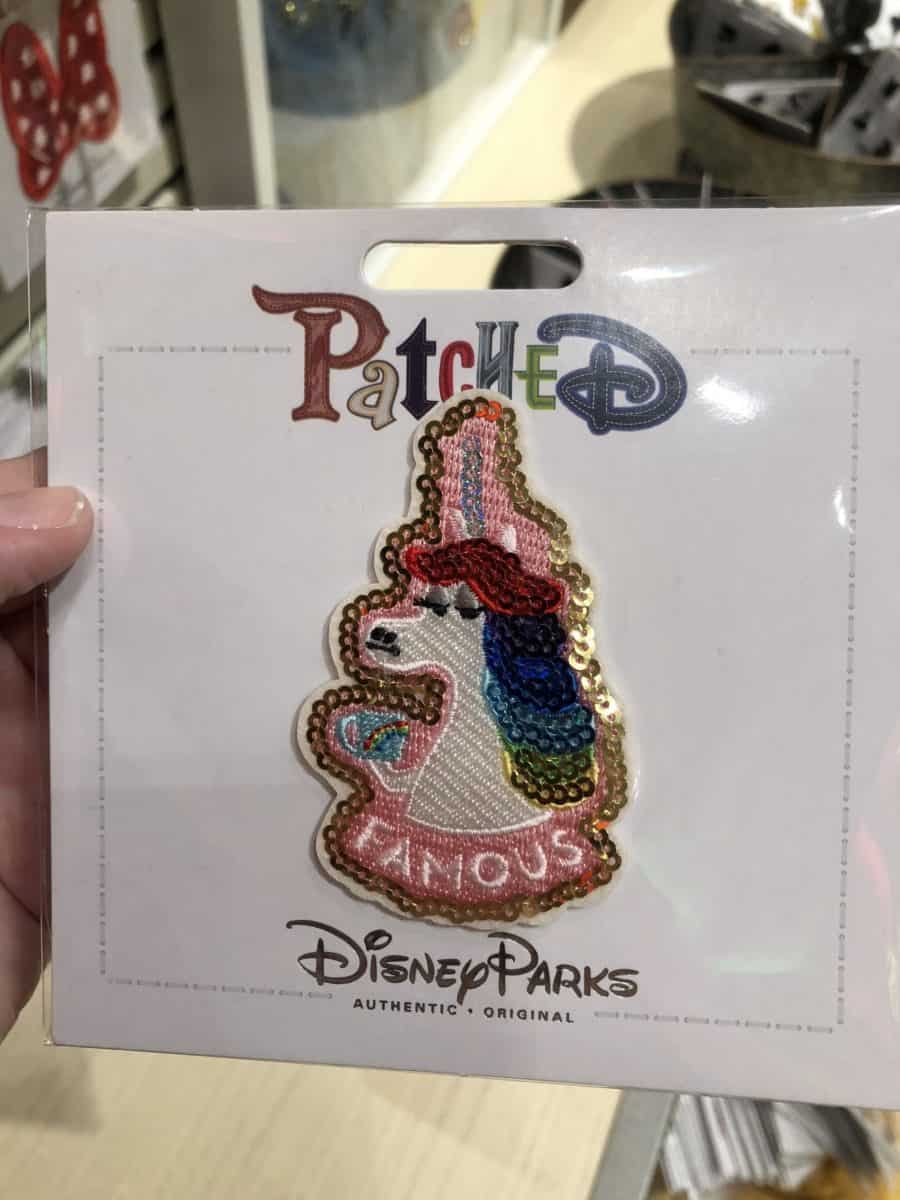 Disney Pixar Inside Out Rainbow Unicorn Patched