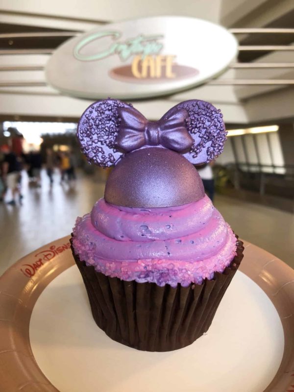 Contemporary resort contemp cafe purple potion ears cupcake