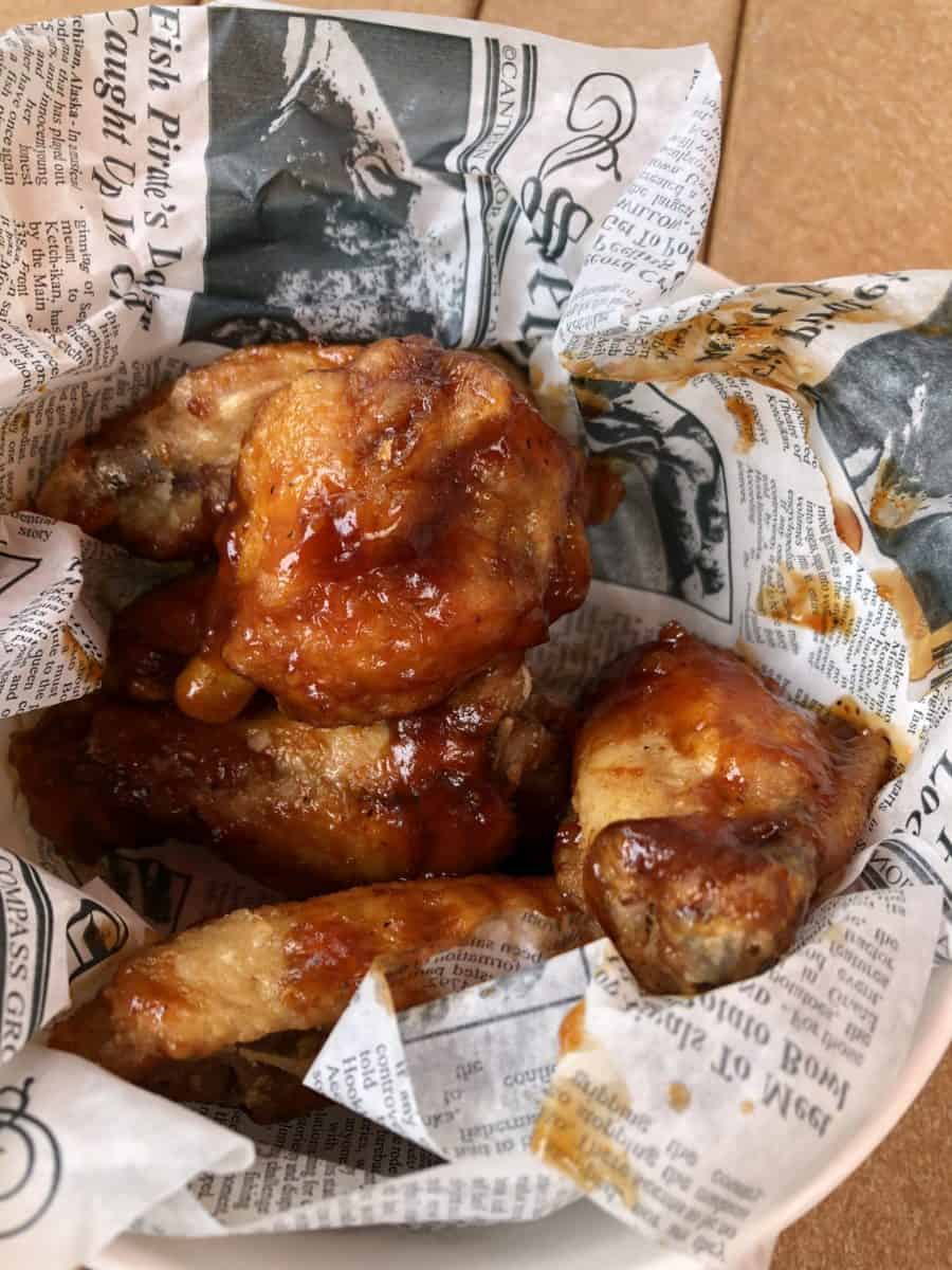 Captain Cook&rsquo;s chicken wings 