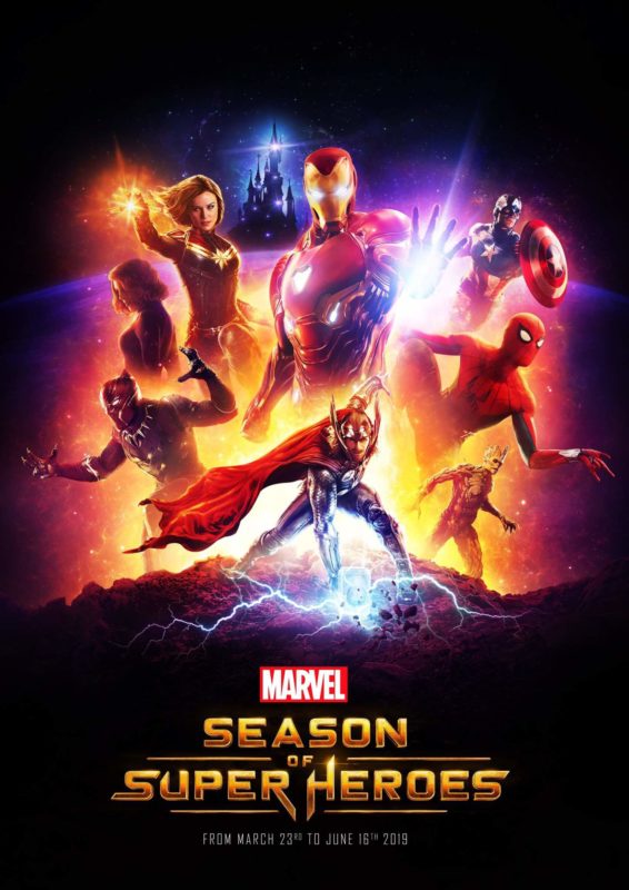 Marvel Season of Super Heroes disneyland paris