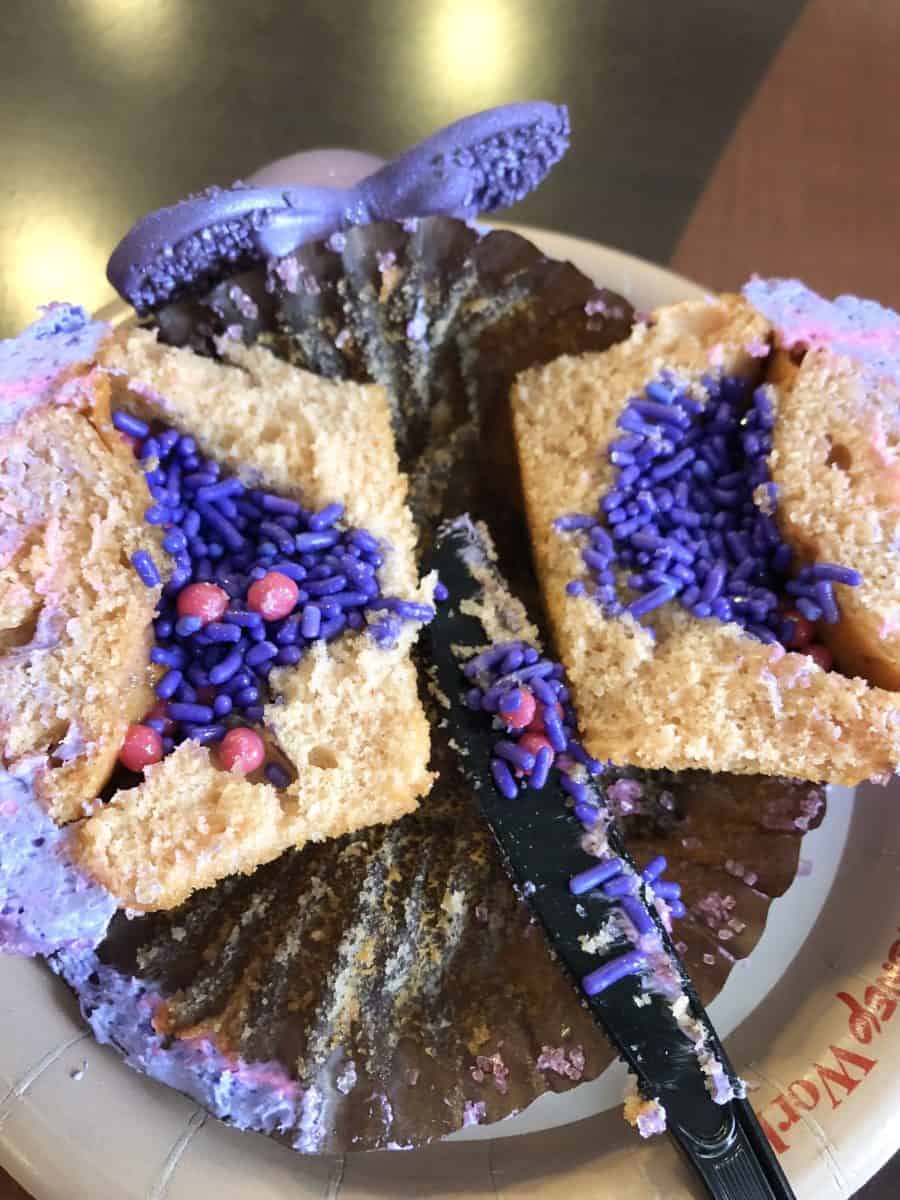 Purple potion cupcake surprise contemp cafe contemporary 