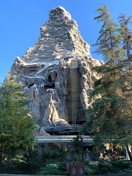 Disneyland resort matterhorn attraction new entrance