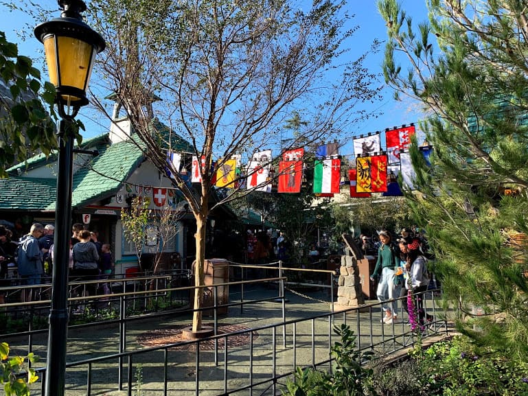 Disneyland resort matterhorn attraction new entrance