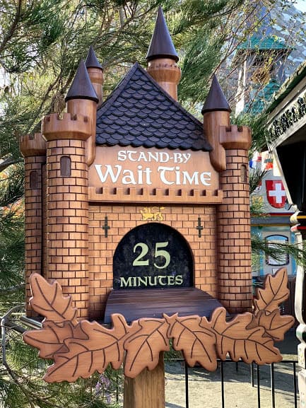 Disneyland resort matterhorn attraction new entrance