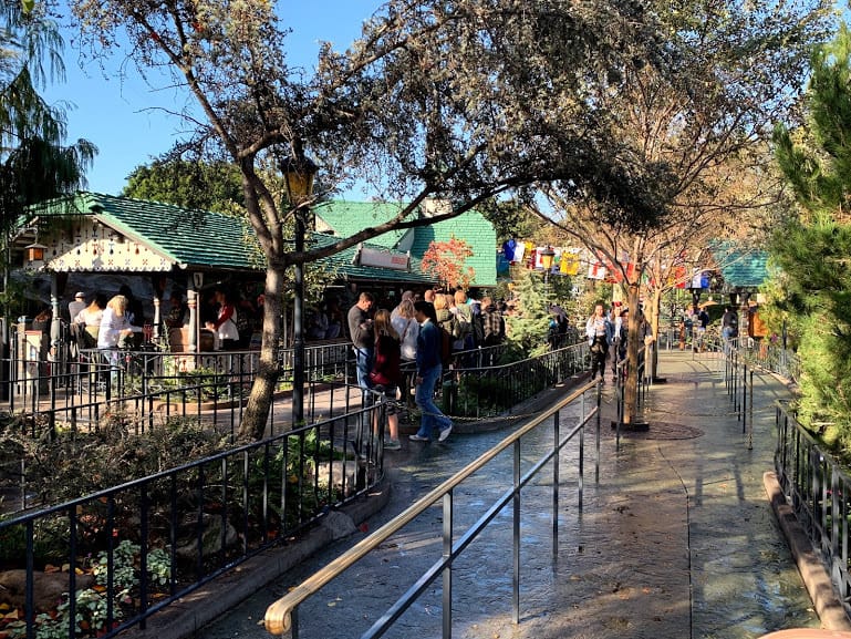 Disneyland resort matterhorn attraction new entrance
