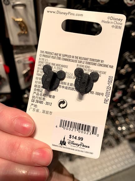 disneyland resort mickey mouse pin