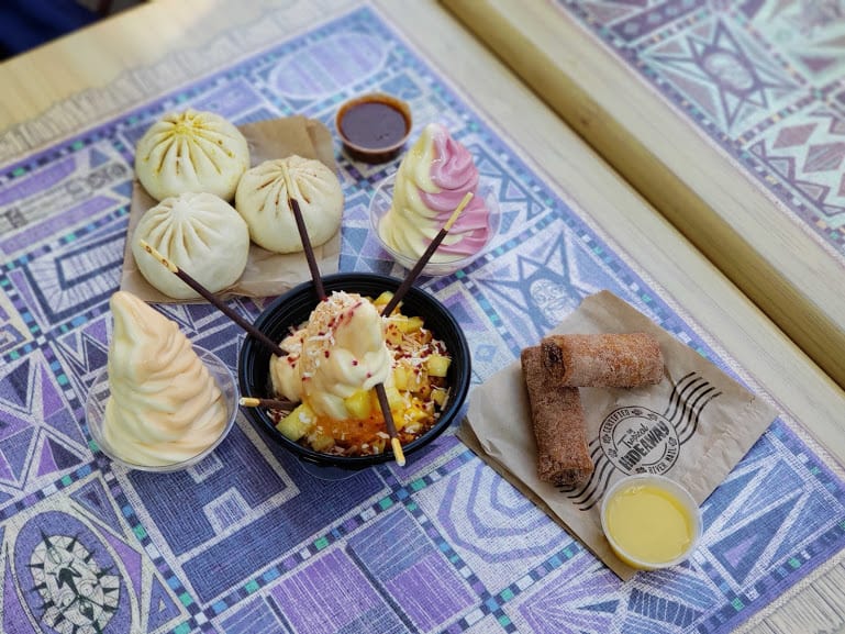 disneyland resort tropical hideaway food review