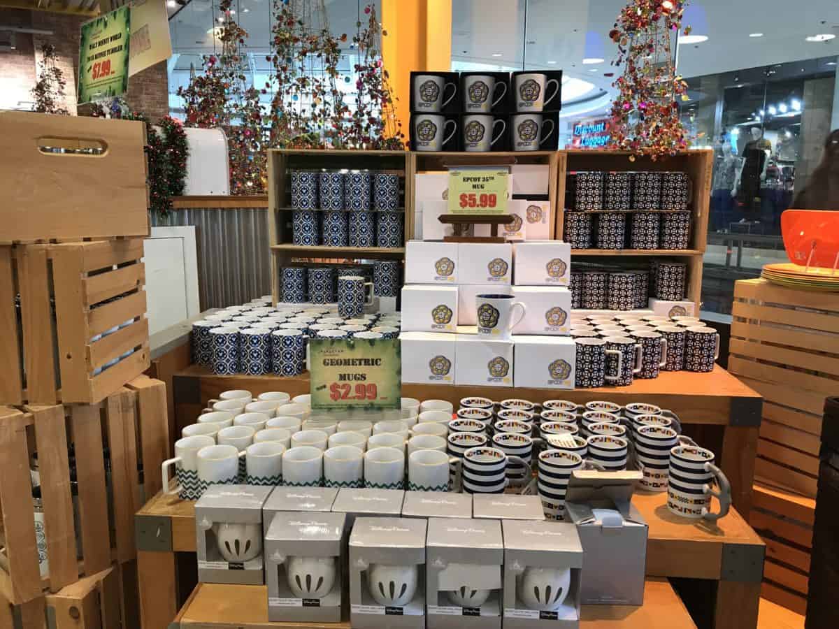 character warehouse dec 2018 Epcot mugs