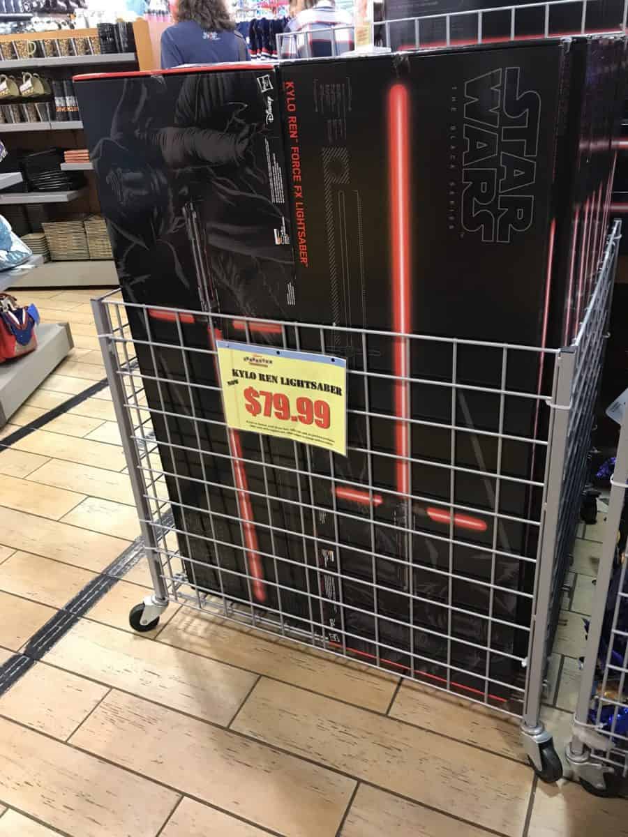 character warehouse dec 2018 kylo ren lightsabers